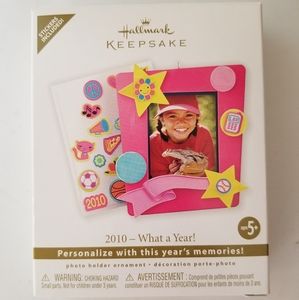 Hallmark Keepsake Picture Frame Christmas And Ornament